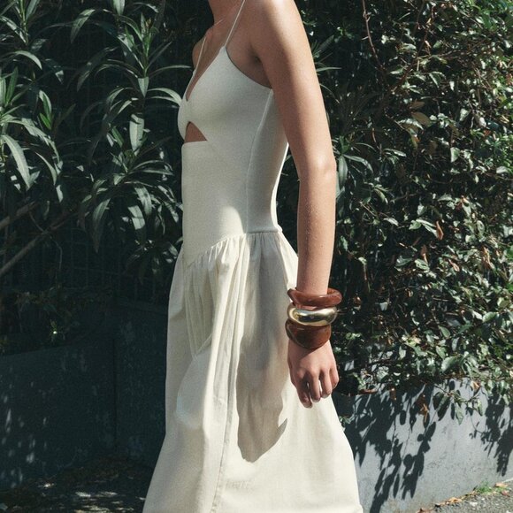 COMBINED CUT-OUT DRESS - Picture 2 of 7